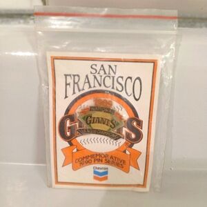 Vintage San Francisco Giants Hat Pin